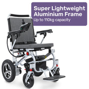 Equipmed Ultra-Light Foldable Electric Wheelchair
