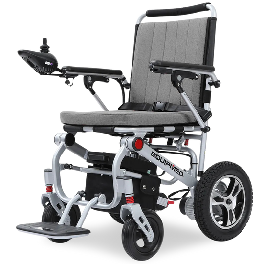 Equipmed Ultra-Light Foldable Electric Wheelchair