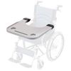 Equipmed Wheelchair Lap Tray with Cup Holder & Device Slot, Grey