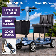 Equipmed SmartPacer+ Ultra-Lightweight Mobility Scooter