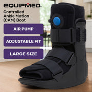 EQUIPMED CAM Walker Moon Boot Foot Injury Support Ankle Recovery