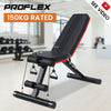 Proflex B200 Adjustable Weight Bench with Resistance Bands