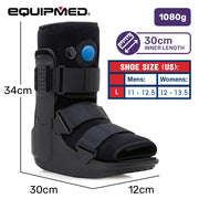 EQUIPMED CAM Walker Moon Boot Foot Injury Support Ankle Recovery