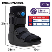 EQUIPMED CAM Walker Moon Boot Foot Injury Support Ankle Recovery