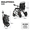 Equipmed C2X Carbon Fibre Electric Wheelchair