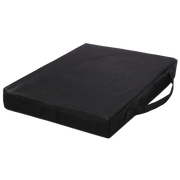 Equipmed Portable Padded Stadium Seat, Black