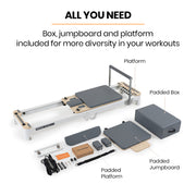 Proflex Aluminium Pilates Reformer