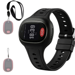 Equipmed Guardian Pro 4G — GPS Fall Alert Smartwatch & Pendant