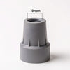 Equipmed 19mm Replacement Crutch Tip - Black