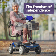 Equipmed FreeRoam Mid-Sized Foldable Mobility Scooter