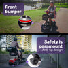 Equipmed FreeRoam Mid-Sized Foldable Mobility Scooter