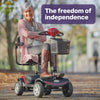 Equipmed FreeRoam Mid-Sized Foldable Mobility Scooter