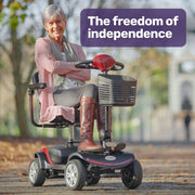 Equipmed FreeRoam Mid-Sized Foldable Mobility Scooter