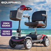 Equipmed FreeRoam Mid-Sized Foldable Mobility Scooter