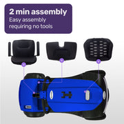 Equipmed Pathline Series Mid-Size Mobility Scooter