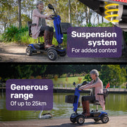 Equipmed Pathline Series Mid-Size Mobility Scooter