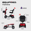 Equipmed Pathline Series Mid-Size Mobility Scooter
