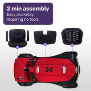 Equipmed Pathline Series Mid-Size Mobility Scooter