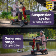 Equipmed Pathline Series Mid-Size Mobility Scooter