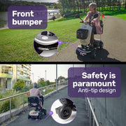 Equipmed Pathline Series Mid-Size Mobility Scooter