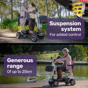 Equipmed Pathline Series Mid-Size Mobility Scooter