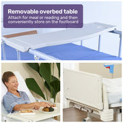 Equipmed 4 Function Manual Medical Bed