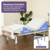 Equipmed 4 Function Manual Medical Bed