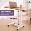 Equipmed Overbed Table with Gas Lift