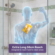 Equipmed Long Handled Bath Sponge