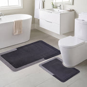 Soft 2-Piece Bathroom Mat Set