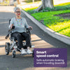 Equipmed PowerCruise Venture Foldable Electric Wheelchair