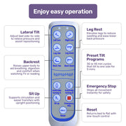 Equipmed 8 Function Electrical Medical Bed