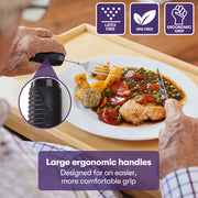 Equipmed Adaptive Non-slip Grip Cutlery Set