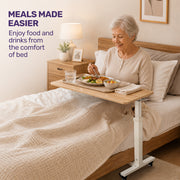 Equipmed Overbed Table with Gas Lift