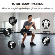 Proflex 3-Piece Hip Resistance Band with Storage Bag