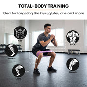 Proflex 3-Piece Hip Resistance Band with Storage Bag