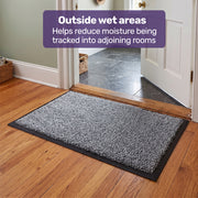 EQUIPMED 45x70cm Non-Slip Indoor Rug Floor Mat Anti-Trip Edging