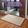 EQUIPMED 60x85cm Non-Slip Indoor Rug Floor Mat Anti-Trip Edging