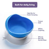 Equipmed Scoop Bowl with Suction Base