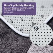Soft 2-Piece Bathroom Mat Set