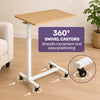 Equipmed Overbed Table with Gas Lift