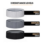 Proflex 3-Piece Hip Resistance Band with Storage Bag