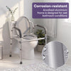 Equipmed Foldable Over Toilet Aid & Toilet Support Frame