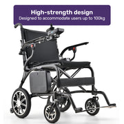 Equipmed C3X Ultra-Lightweight Carbon Fibre Electric Wheelchair