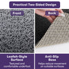 Equipmed Washable PVC Anti-Slip Loofah Bath and Shower Mat