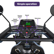 Equipmed ComfortCruise Large Mobility Scooter