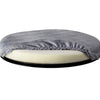 Swivel Cushion Solid Base, PU Foam