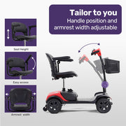 Equipmed SmartRider Mid-Sized Mobility Scooter