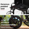 Equipmed Cruiseline 24" Foldable Wheelchair