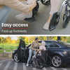 Equipmed Cruiseline 24" Foldable Wheelchair